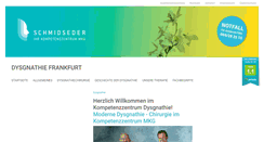 Desktop Screenshot of dysgnathie.info